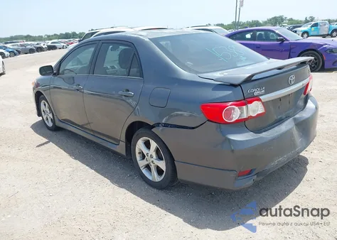 2011 Toyota Corolla S из США, поврежденный, VIN 2T1BU4EE4BC718085